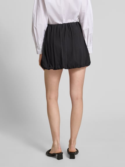 VERO MODA Ausgestellter Mini-Rock aus Baumwoll-Mix Modell 'TASS' Black 5