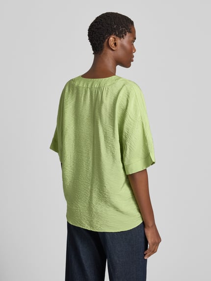 Christian Berg Woman Blusenshirt mit V-Ausschnitt Grass 5