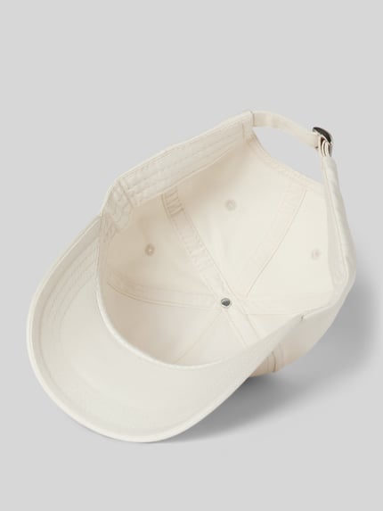 BOSS Basecap mit Label-Stitching Offwhite 2