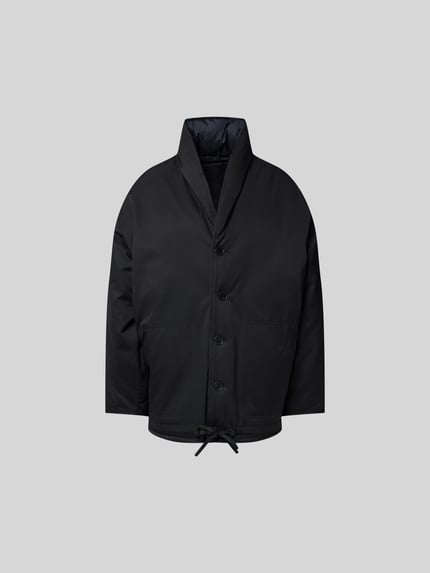 Closed Regular Fit Jacke mit Knopfleiste Black 2