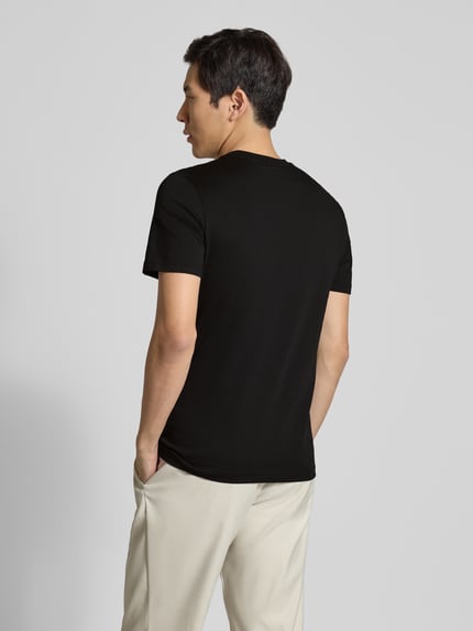Antony Morato T-shirt met labeldetail Zwart - 5