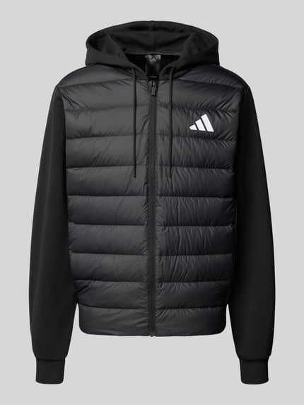 adidas Sportswear Regular Fit Steppjacke mit Kapuzenkragen Black 2