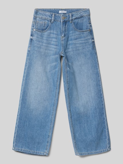 NAME IT Baggy fit jeans met steekzakken, model 'FROSE' Blauw - 1