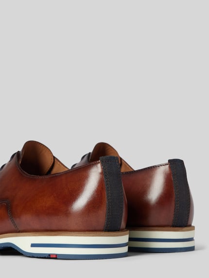 LLOYD Buty derby ze skóry model ‘DAKIN’ Średniobrązowy 2