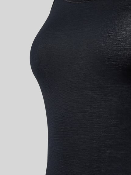 HANRO Unterhemd mit verstellbaren Spaghettiträgern Modell Ultralight Black 2