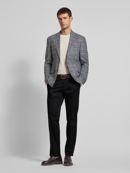 EUREX by Brax Comfort Fit Stoffhose mit französischen Eingrifftaschen Modell 'JIM' Black 1