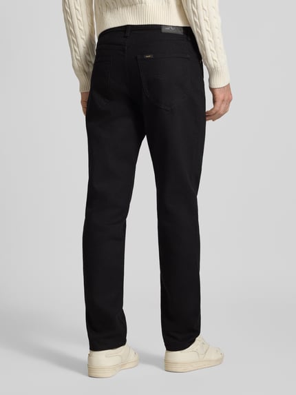 Lee Tapered Fit Jeans mit Label-Detail Modell 'David' Black 5