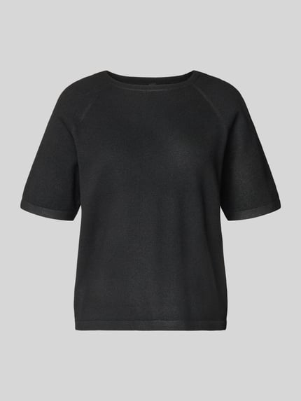 PIECES Regular Fit T-Shirt mit Raglanärmeln Modell 'BREE' BLACK 2