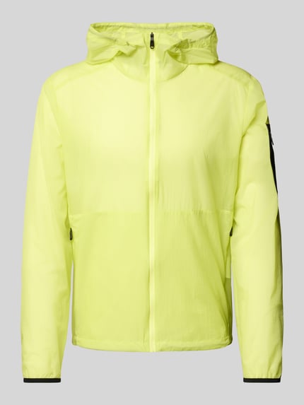 BOSS Green Regular fit jack van lichte geweven ripstop Lichtgroen - 2