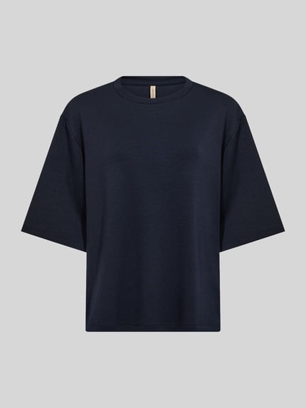 Soyaconcept Sweatshirt mit halblangen Ärmeln Marine 2