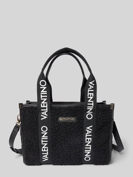 Valentino Bags Handtasche aus Teddyfell Black 1