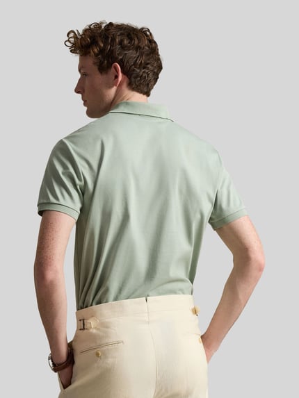 Polo Ralph Lauren Koszulka polo z czystej bawełny o kroju regular fit Miętowy 5