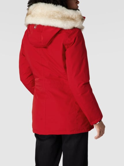 Wellensteyn Regular Fit Funktionsjacke mit Kunstfellbesatz Modell 'ENTERPRISE' Rot 5
