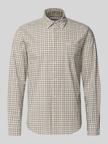 Regular Fit Freizeithemd aus Baumwoll-Mix Modell 'LOMOND' Shop The Look MANNEQUINE