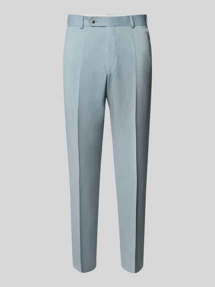 WILVORST Slim Fit Anzughose mit Eingrifftaschen Aqua 2