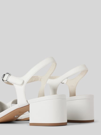Tamaris Sandalette mit Fesselriemen Weiss 2