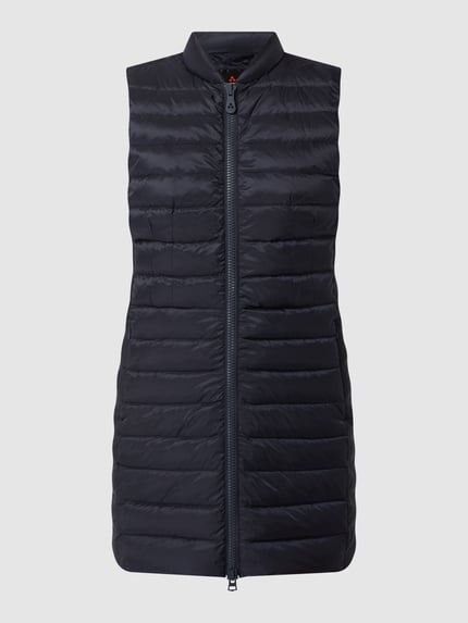 Peuterey Bodywarmer met opstaande kraag, model 'Gigas' Marineblauw - 2