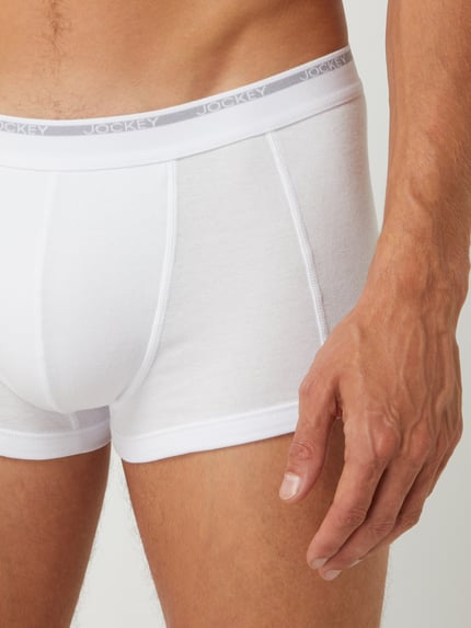 Jockey Trunks van katoen in een set van 2 Wit - 2