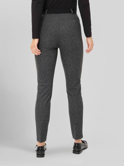 Raphaela By Brax Spodnie w kroju slim fit z mieszanki materiałów z dodatkiem wiskozy Antracytowy 5
