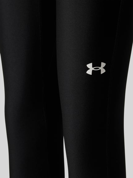 Under Armour Slim Fit Sport-Leggings mit elastischem Bund Modell 'HeatGear' Black 2