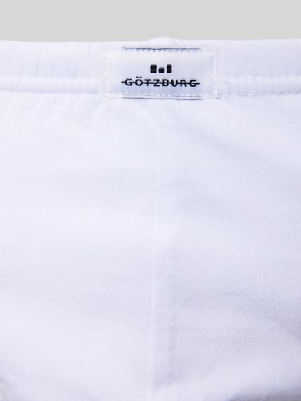 GÖTZBURG 1889 Slip mit Label-Detail im 5er-Pack Weiss 2
