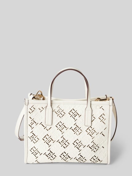 Tommy Hilfiger Henkeltasche mit Monogramm Design Offwhite 2