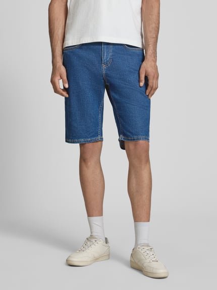 Pepe Jeans Szorty jeansowe o kroju regular fit z mieszanki bawełny model 'CASH' Ciemnoniebieski 4