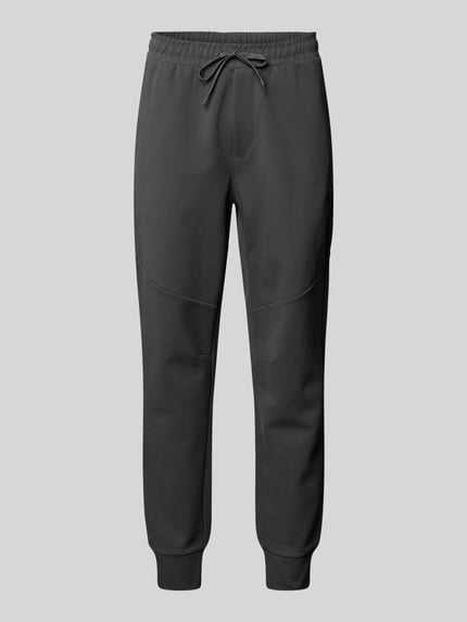 Regular fit joggingbroek van katoenmix Shop The Look MANNEQUINE