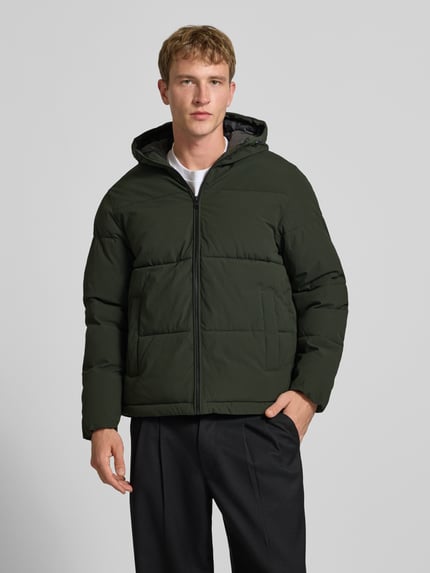JACK & JONES Steppjacke mit Kapuze Modell 'GALAXY' Oliv 4