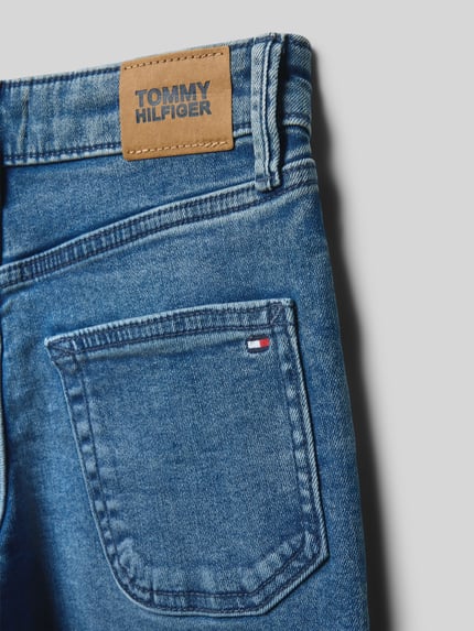 Tommy Hilfiger Kids Straight Fit Jeans aus Baumwoll-Mix Blau 2