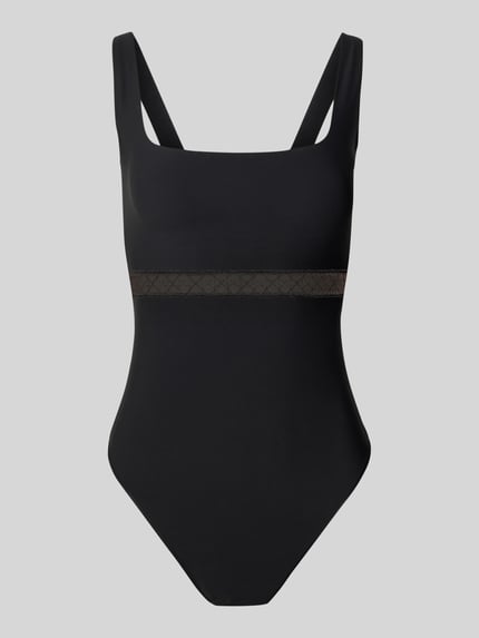 Triumph Body met vierkante hals, model 'PALINA COSMIC HEART'BEAT' Zwart - 2