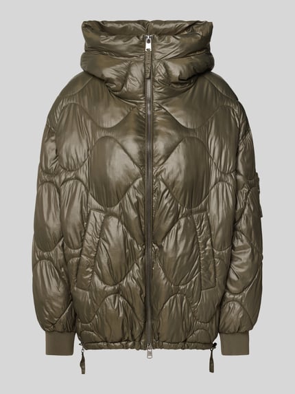 Beaumont Amsterdam Steppjacke mit Zweiwege-Reißverschluss und Tunnelzug Oliv 2
