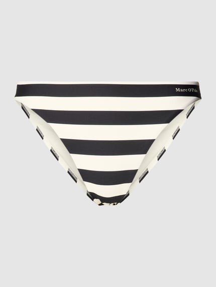 Figi bikini ze wzorem w paski Shop The Look MANNEQUINE