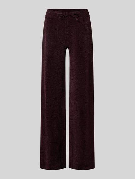 Juicy Couture Sweathose mit Tunnelzug Dunkelrot 1