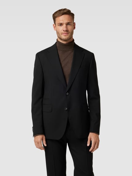windsor. 2-Knopf-Sakko mit Reverskragen Modell 'Sono' Black 4