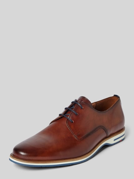 LLOYD Buty derby ze skóry model ‘DAKIN’ Średniobrązowy 1