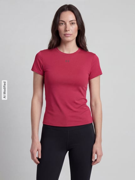 Under Armour Regular Fit Sport-T-Shirt mit Logo-Print  Hellrot 4