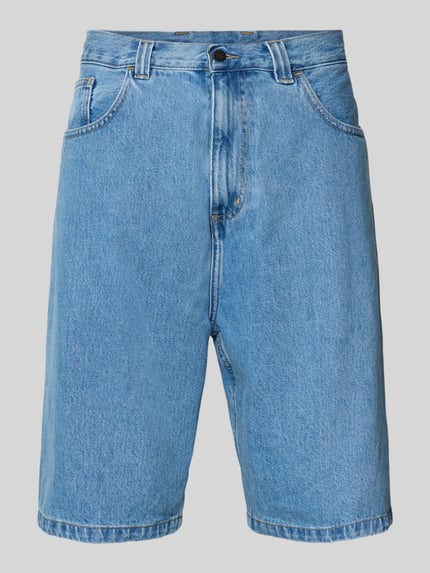 Carhartt Work In Progress Korte jeans met steekzakken, model 'BRANDON' Jeansblauw - 2