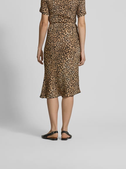 Nanushka Midirok met elastische band Lichtbruin - 5