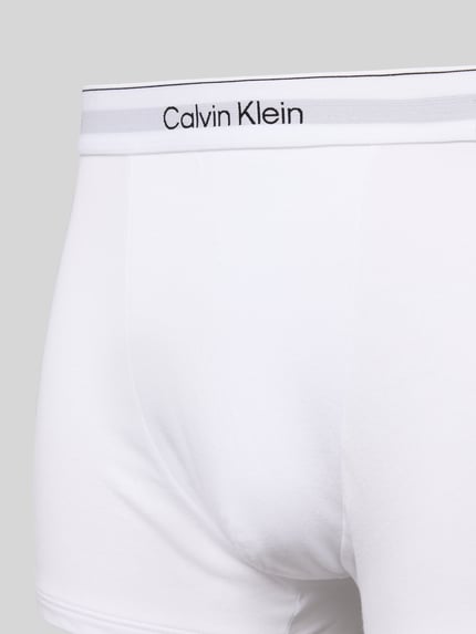 Calvin Klein Underwear Broek met elastische band met logo in een set van 3 stuks Wit - 2
