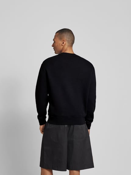 MAISON KITSUNÉ Bluza z wyhaftowanym logo Czarny 5