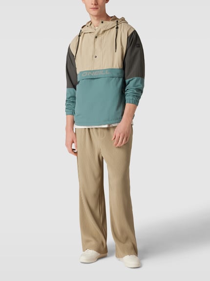 O'Neill Anorak mit Label-Print Dunkelgrau 1