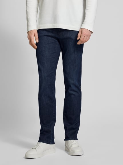 Brax Slim Fit Jeans im 5-Pocket-Design Modell 'CHUCK' Marine 4