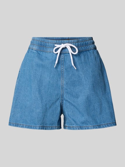 NOISY MAY® High waist korte jeans met steekzakken, model 'MOLLA' Lichtblauw - 2