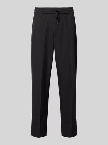 Tapered Fit Anzughose aus bügelleichtem Material Modell 'T_CONVERT' Shop The Look MANNEQUINE