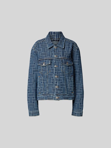 Kenzo Jeansjack met borstzakken Jeansblauw - 2