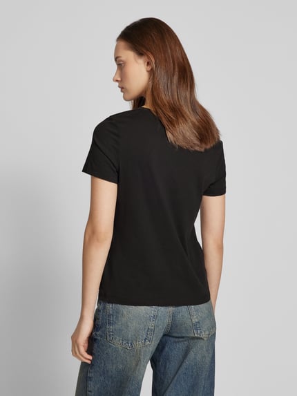 G-Star RAW T-shirt z nadrukiem z logo Czarny 5