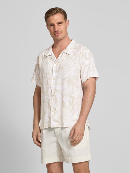 BOSS regular fit vrijetijdsoverhemd van pure viscose model 'BEACH' Zand - 4