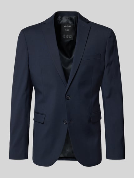 Marynarka garniturowa o kroju slim fit z dodatkiem wiskozy Shop The Look MANNEQUINE