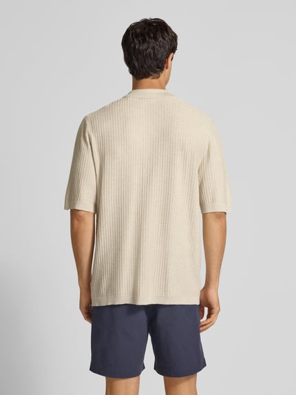 Lindbergh Vrijetijdsoverhemd met knoopsluiting Offwhite - 5